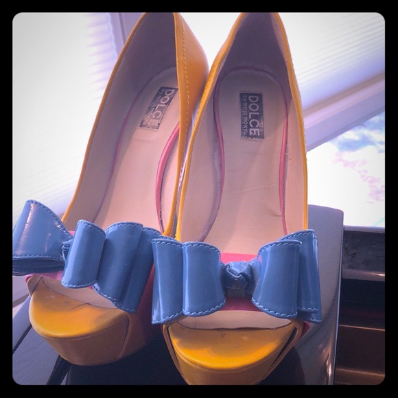 DOLCE by Mojo Moxy Shoes - DOLCE Canary Yellow Heels